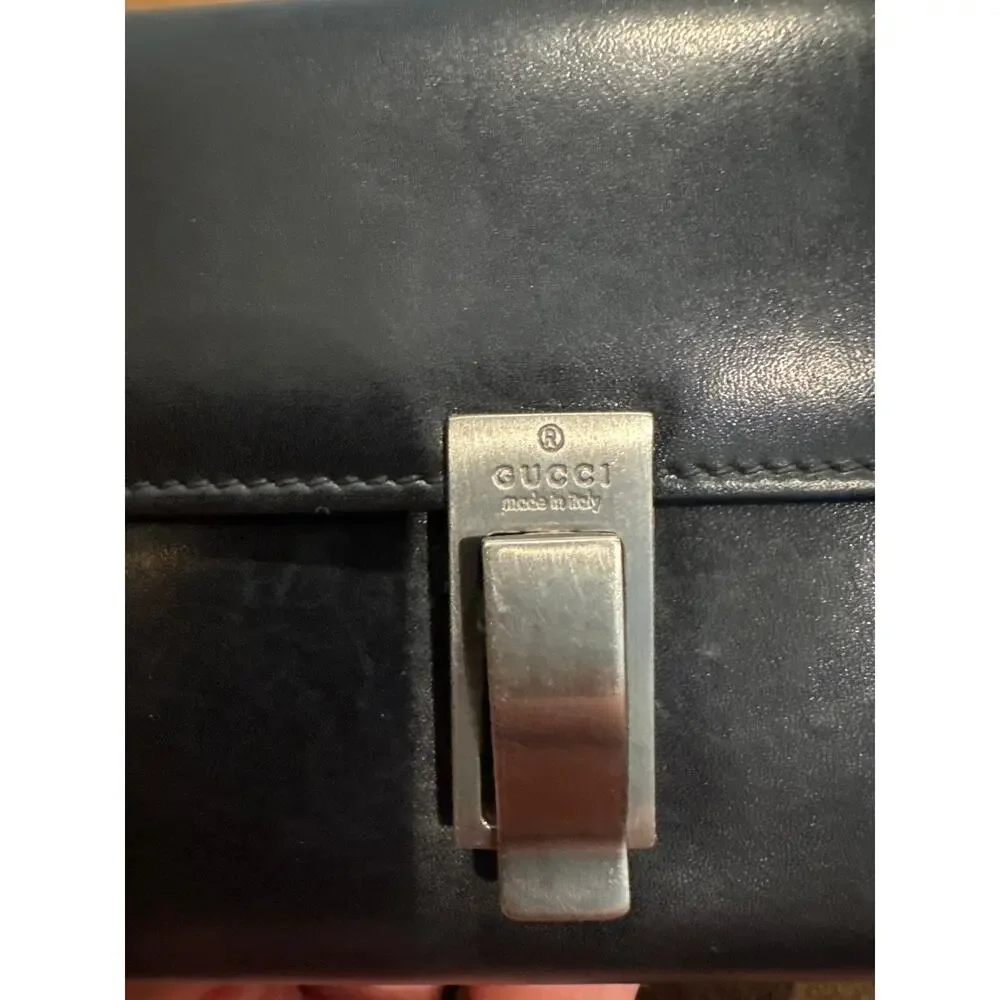 Gucci Leather Continental Wallet